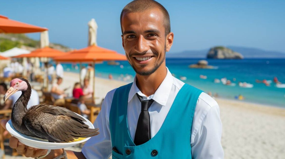 Ile zarabia kelner w hotelu w turcji? pensja i napiwki