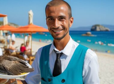 Ile zarabia kelner w hotelu w turcji? pensja i napiwki